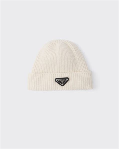 prada mens gloves uk|white Prada beanie.